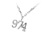 Les Tr&eacute;sors De Lily [Q8221] &ndash; h&otilde;bedane jalav&otilde;ru '972' (Reunion Island) roodiumiga kaetud h&otilde;be &ndash; 25 cm 10x6 mm h&otilde;be