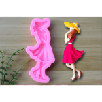 2 M&uuml;tsid ilu seljajumalanna fondant silikoonvorm ise &scaron;okolaadikoogi kaunistus savi pehme savivorm 1 roosa