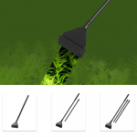 Akvaariumi vetikakraabits kalapaagi puhastaja Hoidke k&auml;ed kuivana. Terav tera vetikate eemaldamiseks 90 cm 40cm