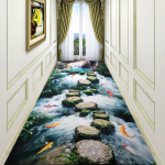 3D-koridori vahek&auml;igu vaipade vaibad kirikulava koridori vaipade vahek&auml;ikude matid p&otilde;randavaibad 180cm*100cm