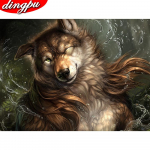 5D teemantmaal, t&auml;ispuur, saabumine tikandid mosaiik k&auml;sitsi valmistatud teemantkunst kodukaunistus 20X30CM