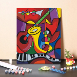 DIY Maalimine numbrite j&auml;rgi Digitaalne &otilde;limaal Numbrid Maalimine Hobid K&auml;sit&ouml;&ouml; Kunst Kodukaunistamine 40x50cm no frame