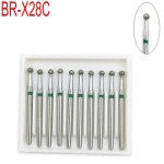 10 tk 1,6 mm hambaravi kiired puurid kiire k&auml;siinstrumendi turbiin Teemantpuurid poleerimispuur BR-X28C