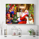 T&auml;isruudu puur Teemantmaal 5d Loomade isetegemine Teemanttikandid Ristpistes Talvine Kodukaunistus K&auml;sit&ouml;&ouml; Full Round (20X30CM)