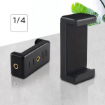 Universaalne telefoniklambriga klambriga Selfie hoidik Kinnitatud statiivi monojalgse alus iPhone'i jaoks