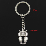 Mood suured silmad &ouml;&ouml;kull 30x19mm ripats 30mm v&otilde;tmehoidja metallist kett Meeste auto kingitus suveniirid v&otilde;tmehoidja h&otilde;be