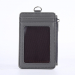 V&auml;ike krediitkaardihoidja Rahakott Kotid Mood Mehed Naised Reisid Pu Nahk &Otilde;huke Passi ID &Auml;ri M&uuml;nt Raha Rahakotid Tasku