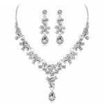 Naiste Kaelakee K&otilde;rvar&otilde;ngas Ehted Juveelikomplektid B0910330 valge