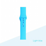 Silikoonrihm Apple Watchi k&auml;ev&otilde;ru jaoks 44 mm 40 mm 38 mm 42 mm kellarihm Apple Watchi rihma jaoks Correa Iwatchi seeria jaoks 7 6 Se 5 4 3 38 40mm SM