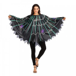 Naiste Web Pont&scaron;o Halloweeni kost&uuml;&uuml;m Spider Mom Fun Cape Plus Size M