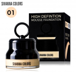 SIVANNA COLORS High Defintiion Mousse Foundation 28 g. HF596 - Thai Cosmetic Make Up 01