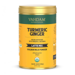 Kurkumi ja ingveri latte segu (100 g), Kurkum Ginger Latte Mix, VAHDAM