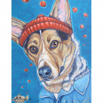 5D teemantmaaling Koerte ristpistes loomtikandid Terve &uuml;mmargune multikas Pilt kividest mosaiikkaunistus Avaleht Full Round 20x30CM