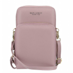 Baellerry Naiste &Otilde;lakotid Nahast Mood T&otilde;mblukk Crossbody Messenger Kott Naiste Telefonikotid Rahakott 19cm*11cm*5cm lilla
