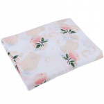 120*120 cm kahekihiline beebi marli tekk m&auml;hitud r&auml;tikuga tekid