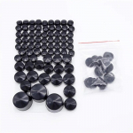 1 komplekti mootorratta kruvide kroompoltide kattekorkide komplekt Harley-Davidson Dyna Glide TWIN CAM 1991&ndash;2013 mototarvikute jaoks must