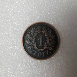 Uued 1928. aasta Poola 1 zlotti kollektsioneeritavad suveniirm&uuml;ndid as the picture