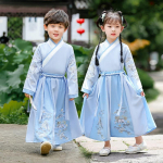 Hanfu t&uuml;druk Hiina stiilis riidest suvekleit Antiik Tang &uuml;likond super haldja kost&uuml;&uuml;m kleit v&auml;ikese t&uuml;druku merineitsi printsessi seelik aluspesu XXS