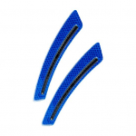 2 tk Mugavad isekleepuvad dekoratiivsed l&auml;ikiv auto veljed kulmude kaitsvad s&otilde;idukitarvikud valge