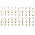 Auto k&uuml;lgmise kere liistud alumine neediukse kaardi trimmiklamber Renault Traficile (X83) Kangoo X76 X61 Master Vauxhall Movano 7703077421 60Pcs