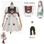 Anime Jibaku Shounen Hanako Kun Nene Yashiro Cosplay kost&uuml;&uuml;m T&auml;iskomplekt WC-ga seotud pealuu uhked peokleidid L