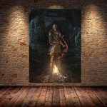The Dark Souls 3 M&auml;ng Plakat &Otilde;limaal Seinakunst L&otilde;uendimaalid Prindid Magamistuba Elutuba Kodu Magamistoa Baari Restorani sisustus 50X70cm Unframed