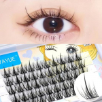 Ear of Wheat Manga Lashes Korea meik naistele Ripsmepikendus Cosplay Beauty Ripsmeklastrid Isekleepuvad ripsmed Make Up kunstripsmed ripsmed