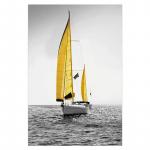 Meri ja purjekas plakat Prindi maastik L&otilde;uend Maali Pilt Vahek&auml;ik Kodu Seinakunst Graffiti Magamistuba Moodne Sisustus Kohandatud 21x30cm No Frame