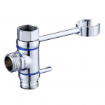 G1/2 bidee pihusti sisselaskeventiil Kolmnurkklapp koos bideepihustiga 360&deg; p&ouml;&ouml;rlev kronstein du&scaron;ihoidik Vannituba