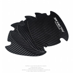 4tk auto uksekaussi s&uuml;sinikkiust riidest kaitse kaunistuse modifikatsioon Mazda 2 jaoks Mazda 3 MS jaoks Mazda 6 CX-5 CX5 4pcs For Mazda