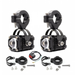 Universaalne mootorrataste esitulede udutule LED lisas&otilde;idutuli kolmev&auml;rviline 2 pieces and switch