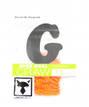 Jackall Soft Lure Good Meal Craw 1,5 tolli oranž kuldhelves (0824)