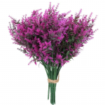 10 oksa Kunstplastist lavendel kunsttaimed UV-kindlad rohelused p&otilde;&otilde;sad Taimed k&ouml;&ouml;ki Kodu Pulmad Kontori aiakujundus valge