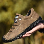 38-46Casual Nahast jalan&otilde;ud Meeste pehmed ja mugavad s&otilde;idujalatsid Meeste lamedad kingad 38 must