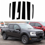 Auto samba postide ukseakna katte katte kleebiste kleebis Ford Maverick Keyless 2022 2023 Auto Styling jaoks