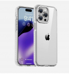 L&auml;bipaistev akr&uuml;&uuml;list telefoni&uuml;mbris iPhone 15 ProMax 15 14 Pro Max Plus 14Pro l&ouml;&ouml;gikindel p&otilde;rkeraua metallist objektiivi kaitse &otilde;huke kate For iPhone 14 valge