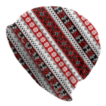 Ukraina tikandid Bright Vyshyvanka S&auml;&auml;rised Beanie Talve Skullies Beanies M&uuml;ts T&auml;iskasvanu Ukraina Etniline Knitting Kapoti m&uuml;ts Skullies Beanie Hat