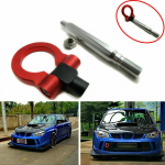 Uus Sport Red Alumiiniumist eesmine tagumine veokonksu komplekt Subaru WRX & STI & BRZ jaoks punane
