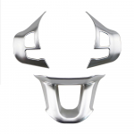 3 tk/komplekti roolipaneeli nupu l&uuml;liti katte litrid Peugeot 2008 208 2014 - 2018 auto siseliistud Matt Silver