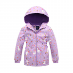 Lastele T&uuml;drukutele Talvine Paks Mantel Soe Talve Jope Hoodie Jope Parka S helelilla v&auml;rv
