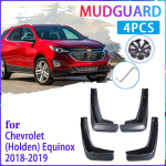 4 tk auto porilapid Chevrolet Holden Equinox 2018 3. p&otilde;lvkonna porikaitse pritsmekaitsed poritiibade auto black