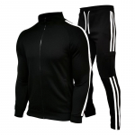 S&uuml;gistalvine spordidress Meeste T&otilde;mblukuga UP Valge Must Sinine 2-osalised komplektid Meeste Komplektid &Uuml;likond Meeste Fliis Sport-Hoodie Dressip&uuml;ksid Kaheosalised komplektid L