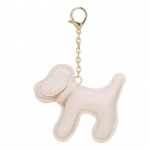 V&otilde;tmehoidja ripats Kunstnahast kutsika kujuga &uuml;hev&auml;rviline &otilde;lakott Koolikott Kaunistus ripats roostevaba kett Naiste ehted kott v&otilde;lusid metallist Little Dog valge