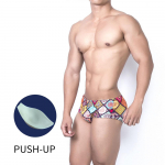 Meeste suvestiilis ujumisriided, madala k&otilde;rgusega Euroopa meeste ujumisp&uuml;ksid kotiga M mitmev&auml;rviline