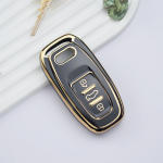 TPU auto kaugjuhtimispuldi v&otilde;tme&uuml;mbrise kaane korpuse pult Q3 Q5 Q7 S4 S5 S6 S7 S8 R8 TT A1 A3 A4 A5 A6 A7 A8 Quattro tarvikud Key Case