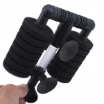 Peremoodi ilus ja praktiline kahepealine mini vaikne kalapaagi pneumaatiline filter One size must