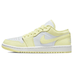 Air Jordan 1 Low Lemonade Naiste Tossud Valge Puht-Plaatina Tsitruseline Toon DC0774-007 40.5