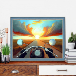 5D DIY Teemantmaali H&auml;mariku ristpiste komplekt Mosaiik Teemanttikandid Roos T&auml;isringi kandiline puur Kodukaunistus Round 30x40cm