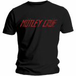 Motley Crue Distressed Logo Must Classic Rock Metal Band Unisex T-s&auml;rk S