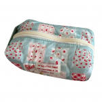 Meigikott, suure mahutavusega t&otilde;mblukuga suletav kosmeetikatoodete s&auml;ilituskott Korduvkasutatavate tualett-tarvete konteiner reisimiseks rannatelgimiseks Small